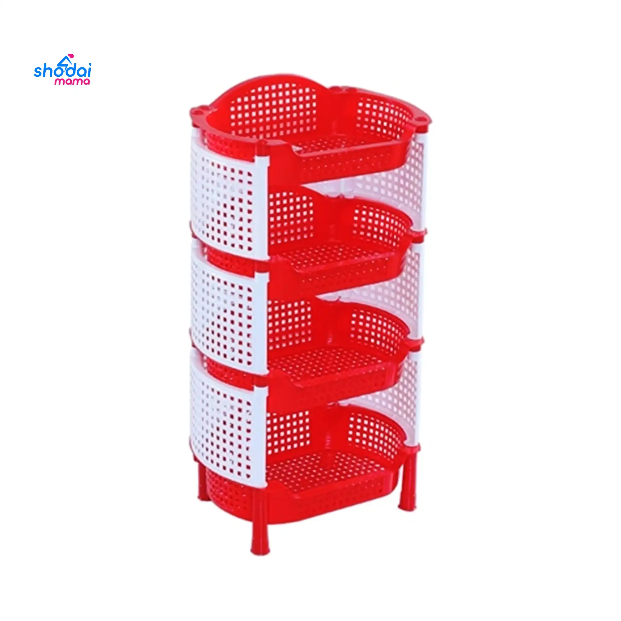 4 Step Style Fence Rack Big